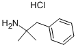 盐酸苯丁胺, 1197-21-3, 结构式