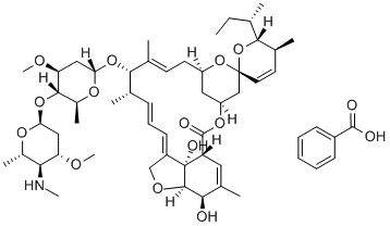 埃玛菌素, 119791-41-2, 结构式