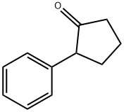 2-苯基环戊烷-1-酮, 1198-34-1, 结构式