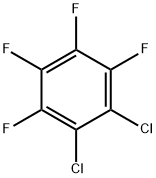 1,2-Dichloro-3,4,5,6-tetrafluorobenzene Structure