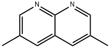3,6-ジメチル-1,8-ナフチリジン 化学構造式