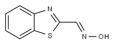 2-Benzothiazolecarboxaldehyde,oxime,(E)-(8CI) 结构式