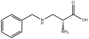 D-Alanine, 3-[(phenylmethyl)amino]- Structure
