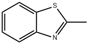 2-甲基苯并噻唑, 120-75-2, 结构式