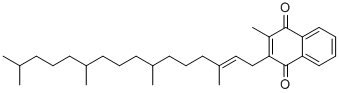 ビタミンK1 化学構造式