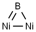 硼化镍, 12007-01-1, 结构式
