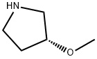 (R)-3-甲氧基吡咯烷, 120099-60-7, 结构式