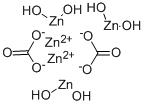 碳酸锌氢氧化物, 12011-79-9, 结构式