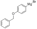 4-苄氧基苯基溴化镁 结构式