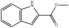 インドール-2-カルボン酸メチル 化学構造式