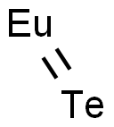 ユウロピウム(II)テルリド 化学構造式