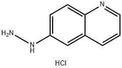 6-喹啉肼盐酸盐 结构式