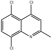 2-METHYL-4,5,8-TRICHLOROQUINOLINE Structure