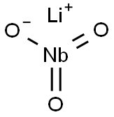 メタニオブ酸リチウム 化学構造式