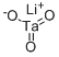 钽酸锂, 12031-66-2, 结构式
