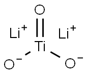 钛酸锂, 12031-82-2, 结构式