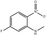 5-氟-N-甲基-2-硝基苯胺, 120381-42-2, 结构式