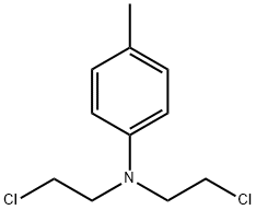 N,N-BIS(2-CHLOROETHYL)-4-METHYLANILINE Structure
