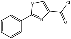 4-Oxazolecarbonyl chloride, 2-phenyl- (7CI,8CI,9CI) Structure