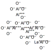 undecaaluminium lanthanum octadecaoxide Struktur