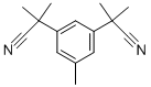 3,5-Bis(2-cyanoprop-2-yl)toluene Structure