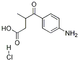 4-(4-aMinophenyl)-3-Methyl-4-oxobutanoic acid hydrochloride Structure
