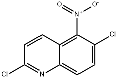 2,6-二氯-5-硝基喹啉, 1209246-34-3, 结构式