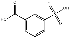 3-sulphobenzoic acid Structure