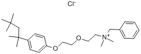 Benzethonium chloride Struktur