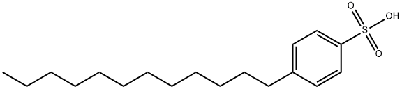 4-十二烷基苯磺酸 结构式