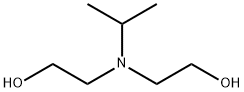 2,2'-[(1-メチルエチル)イミノ]ビス(エタノール) 化学構造式