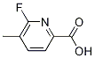 6-Fluoro-5-Methylpyridin-2-carboxylic acid Structure