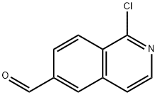 1-氯异喹啉-6-甲醛 结构式