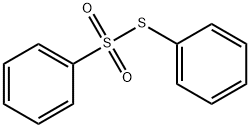BENZENETHIOSULFONIC ACID S-PHENYL ESTER Struktur