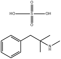 硫酸メフェンテルミン 化学構造式