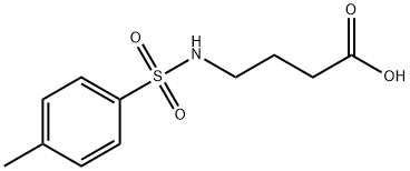 4-{[(4-methylphenyl)sulfonyl]amino}butanoic acid Structure