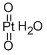 PLATINUM(IV) OXIDE HYDRATE Structure