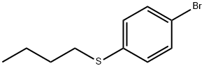 ブチル4-ブロモフェニルスルフィド 化学構造式