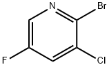 2-bromo-3-chloro-5-fluoropyridine Struktur