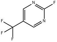 2-フルオロ-5-(トリフルオロメチル)ピリミジン 化学構造式