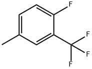 2-フルオロ-5-メチルベンゾトリフルオリド 化学構造式
