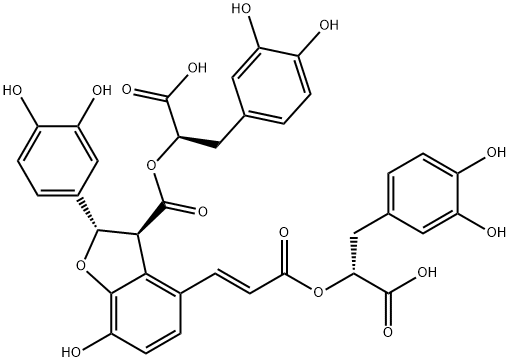 丹酚酸 B 结构式