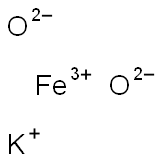 iron potassium oxide Structure