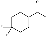 ETHANONE, 1-(4,4-DIFLUOROCYCLOHEXYL)- (9CI), 121629-16-1, 结构式