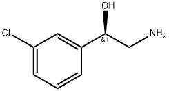 (R)-1-(3-CHLOROPHENYL)-1-HYDROXY-2-AMINOETHANE Structure