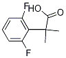2-(2,6-Difluoro-phenyl)-2-Methyl-propionic acid Structure
