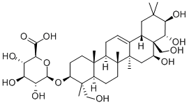 紫花前胡素酸 结构式