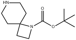 tert-Butyl 1,7-diazaspiro[3.5]nonane-1-carboxylate Structure