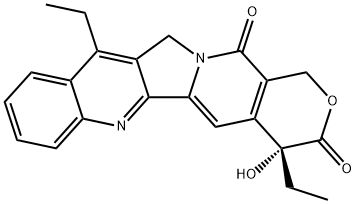 7-Ethyl-20(R)-camptothecin Structure