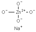 disodium tetrahydroxyzincate 结构式